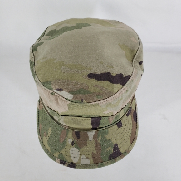 USGI Army Patrol Cap Military ACU OCP Multicam Large 7 7/8 Bernard Cap Company - Picture 5 of 13